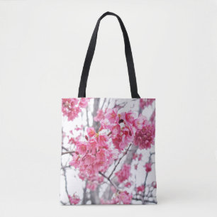 Bolsa Tote Árvore de cereja na flor