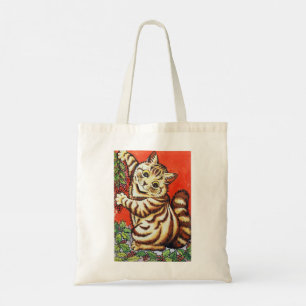 Bolsa Tote Árvore de decoração de gatos Louis Wain