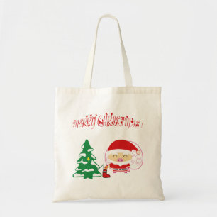Bolsa Tote árvore de Natal
