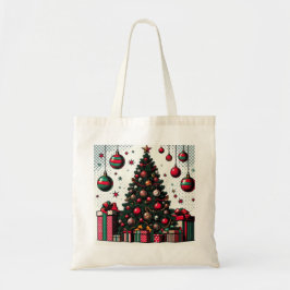 Bolsa Tote árvore de Natal