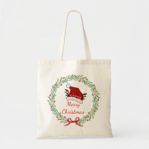 Bolsa Tote Árvore de Natal Boneco de Neve Festa de Natal I