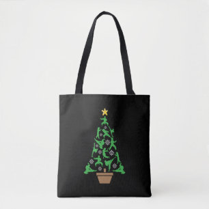 Bolsa Tote Árvore de Natal de Artes Marciais Femininas - Garo