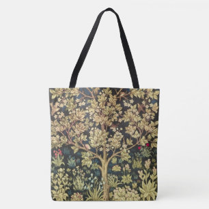 Bolsa Tote Árvore de William Morris do Pre-Raphaelite do