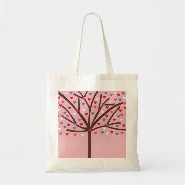 Bolsa Tote Árvore do Coração (Frente)
