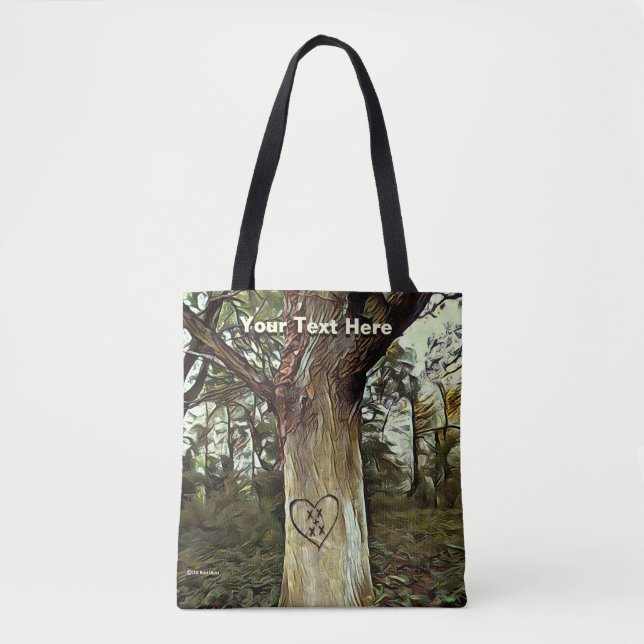 Bolsa Tote Árvore dos amantes (Frente)