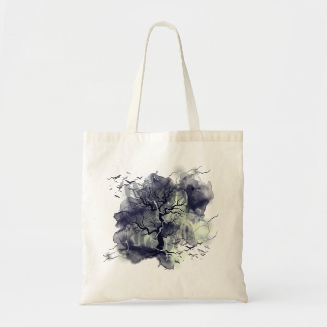 Bolsa Tote árvore fantasma (Frente)