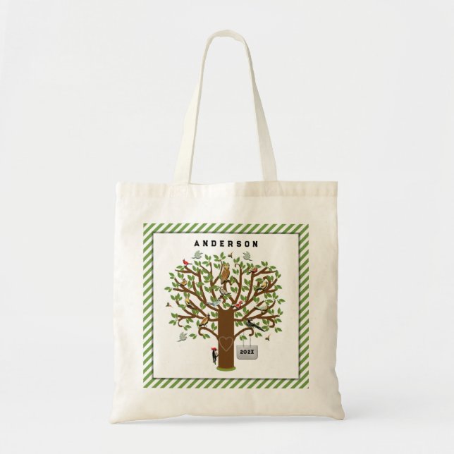 Bolsa Tote Árvore Genealógica (Frente)