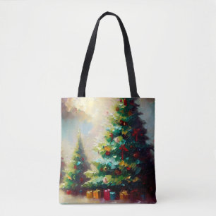 Bolsa Tote Árvore Natal 2
