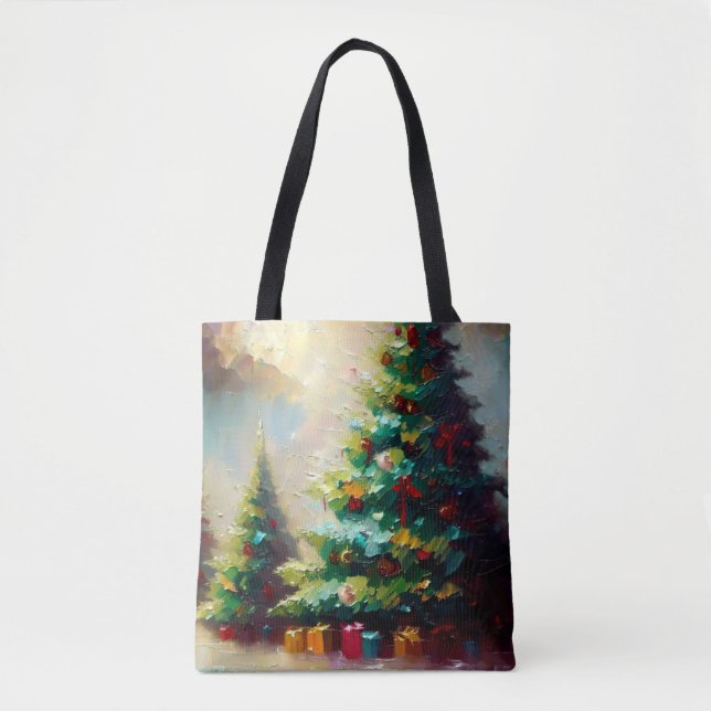 Bolsa Tote Árvore Natal 2 (Frente)