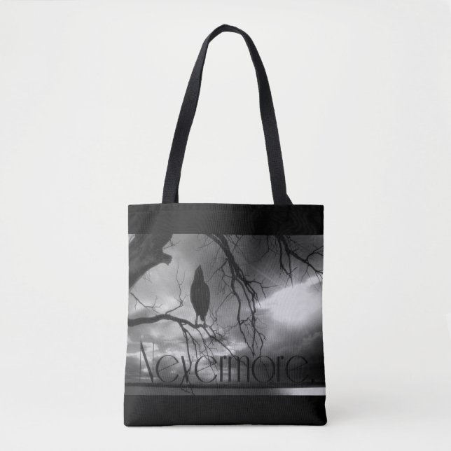 Bolsa Tote Árvore Raven - Nunca Mais Sunbeams (Frente)