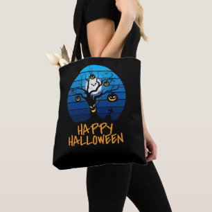 Bolsa Tote Árvore Spooky Halloween