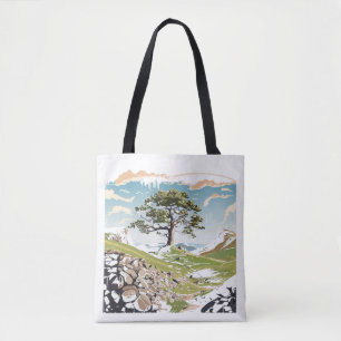 Bolsa Tote Árvore Sycamore Gap do Parque Nacional de Northumb