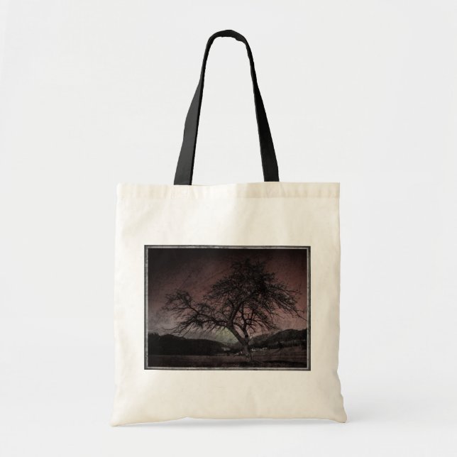 Bolsa Tote Árvore Totebag do Grunge (Frente)