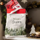 Bolsa Tote Árvore Verde Natal | Feliz Natal<br><div class="desc">Entre no espírito festivo com nossa "Árvore Verde de Natal" | Feliz Natal" design,  perfeito para espalhar alegria e calor nesta época festiva. Este maravilhoso produto é uma adição obrigatória à sua coleção de decorações de Natal ou um presente pensativo para os seus entes queridos.</div>