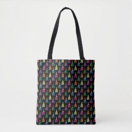 Bolsa Tote Árvores Brilhantes