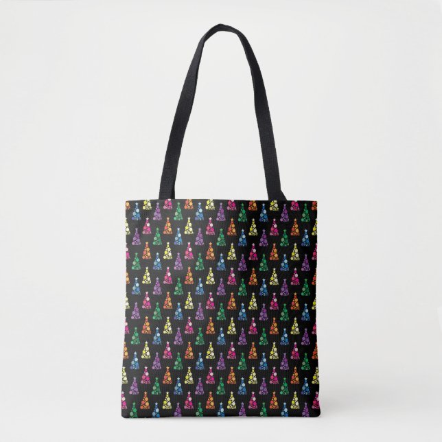 Bolsa Tote Árvores Brilhantes (Frente)