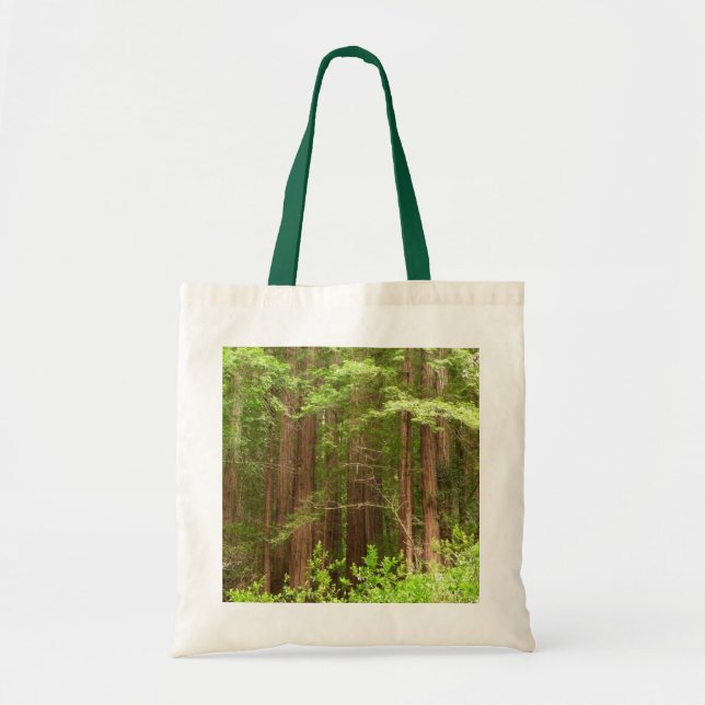Bolsa Tote Árvores Redwood no Monumento Nacional Muir Woods (Frente)