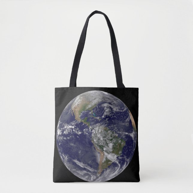 Bolsa Tote As Américas No Dia Da Terra. (Frente)