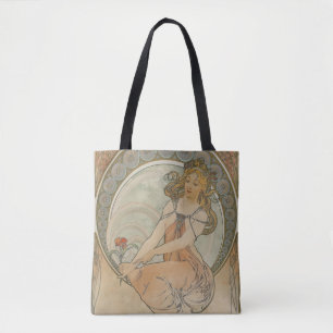 Bolsa Tote As Artes 3 por Alphonse Mucha