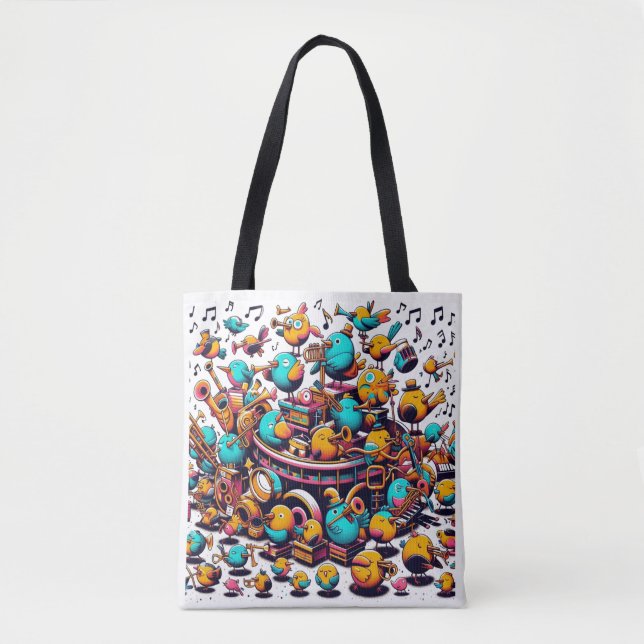 Bolsa Tote As Aves Tintamare (Frente)