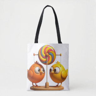 Bolsa Tote As Aves Tintamare