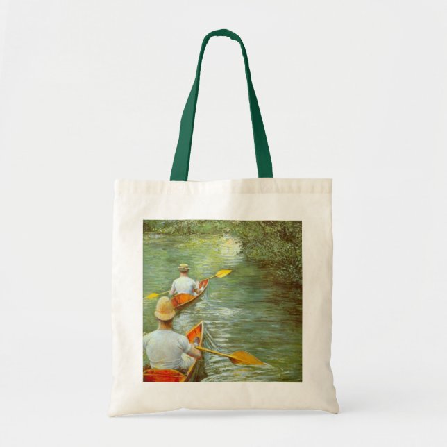 Bolsa Tote As Canoas, Perissoires de Gustave Caillebotte (Frente)