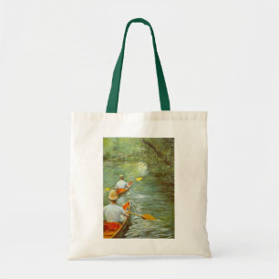 Bolsa Tote As canoas, perissois de Gustave Caillebotte