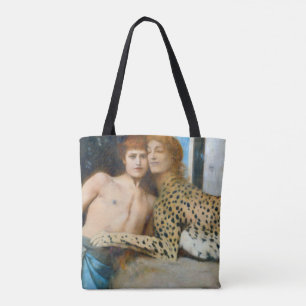 Bolsa Tote As Carícias, Fernand Khnopff