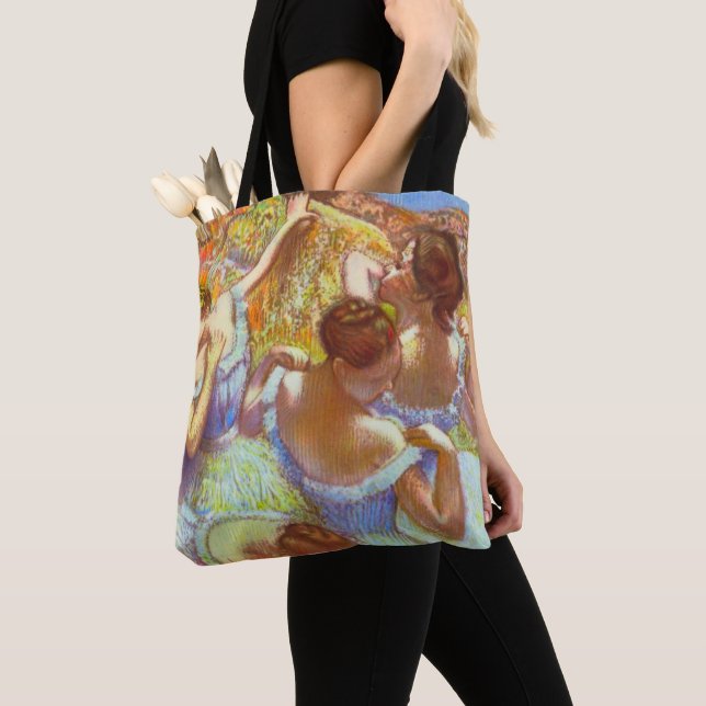 Bolsa Tote As Dançarinas Azuis de Edgar Degas (Close Up)