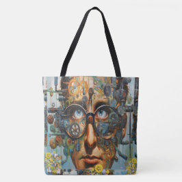 Bolsa Tote As engrenagens estão oleadas e prontas