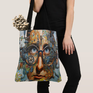 Bolsa Tote As engrenagens estão oleadas e prontas