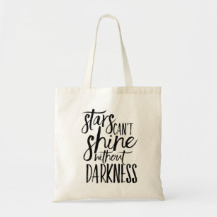 Bolsa Tote As estrelas não podem brilhar sem sacola da