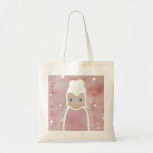 Bolsa Tote As flores devem ser brancas