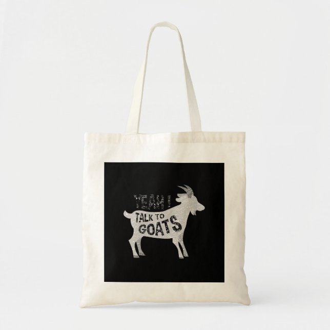 Bolsa Tote As Mães Goat Dão Presentes Para Os Caprinos Engraç (Frente)