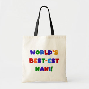 Bolsa Tote As melhores t-shirts e presentes do Nani, de cores