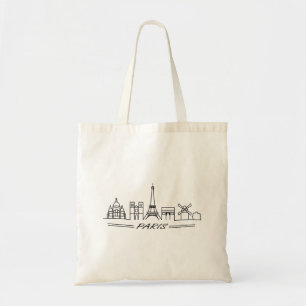 Bolsa Tote As melhores visões de Paris