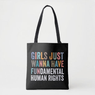 Bolsa Tote As Meninas Só Querem Ter Direitos Fundamentais