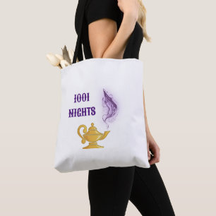 Bolsa Tote As Mil e Uma Noites Aladdin Gênio Mágico