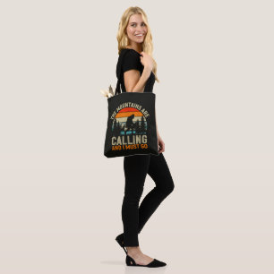 Bolsa Tote As Montanhas Estão Chamando E Eu Devo Ir