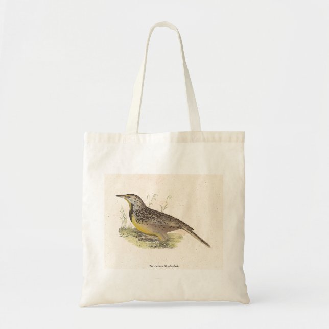 Bolsa Tote As NY Aves (Sturnella magna) (Frente)