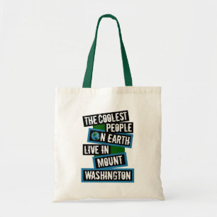 Bolsa Tote As Pessoas Mais Legais da Terra em Mount Washingto