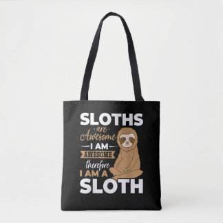 Bolsa Tote As preguiças dos animais são incríveis