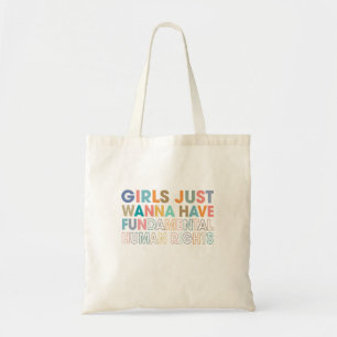 Bolsa Tote As raparigas só querem ter direitos humanos fundam