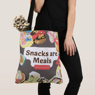 Bolsa Tote As Refeições São Saco De Sapo - Engraçado Comprado