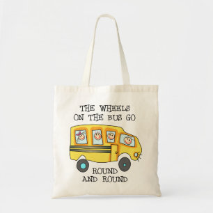 Bolsa Tote As rodas do barramento