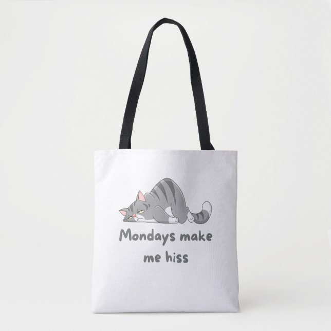 Bolsa Tote As segundas fazem-me ganhar o jogo (Frente)