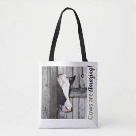Bolsa Tote As Vacas Da fazenda São Incríveis
