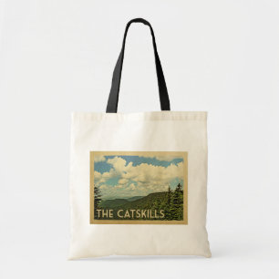 Bolsa Tote As viagens vintage de Catskills New York