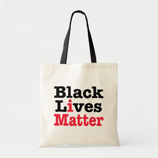 Bolsa Tote As Vidas Negras Importam (Frente)