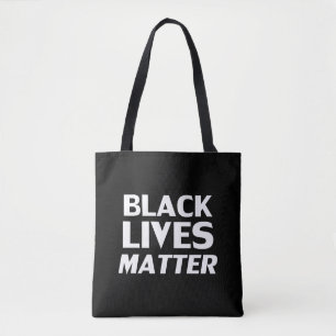 Bolsa Tote As vidas negras são matéria negra e branca de to